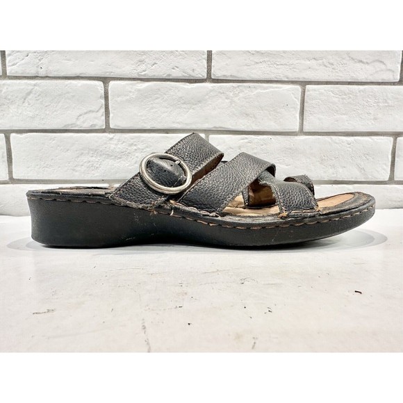Cabela's Sandal Women's Size 11M Boho Brown Leather Thong Style Slip On - Picture 7 of 10